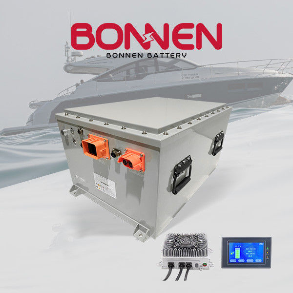 96V 105Ah Lithium Ion Deep Cycle Marine Battery Li Ion Boat Battery Untuk E Boats, Tender, Yacht