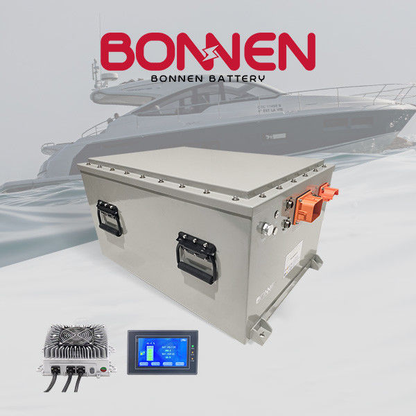 96V 105Ah Lithium Ion Deep Cycle Marine Battery Li Ion Boat Battery Untuk E Boats, Tender, Yacht