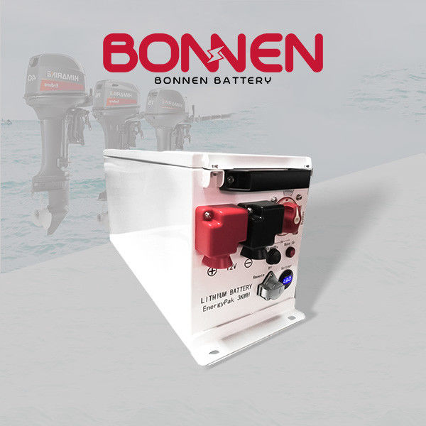 125Ah 24v Baterai Litium Laut Untuk Trolling Motor, Motor Outboard Listrik