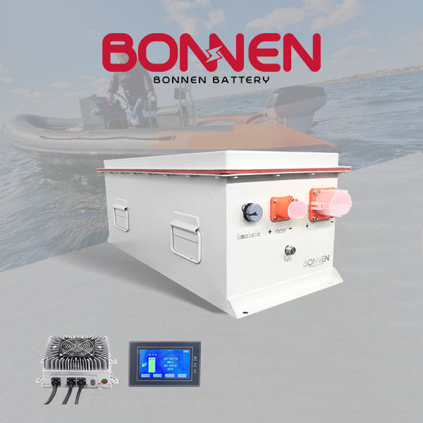 5.12KWH Baterai Litium Laut Kapal Ion Litium Untuk Kapal Inflatable Kapal layar kecil