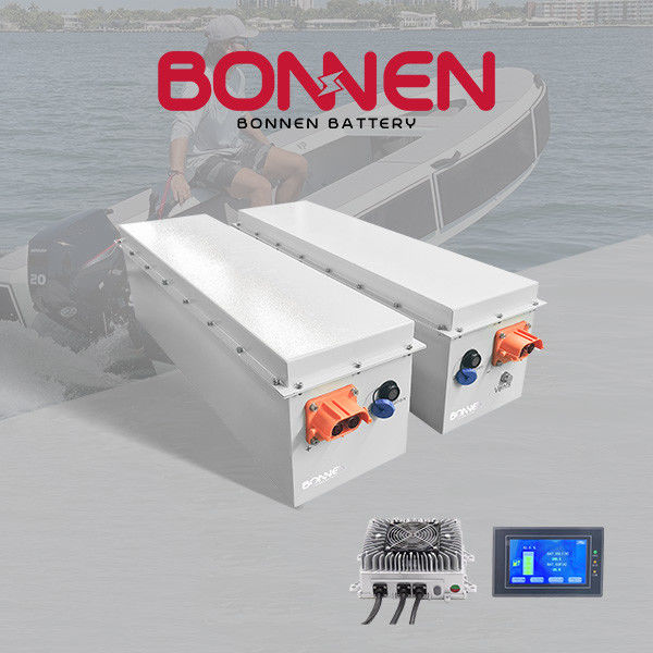 48V 100Ah Baterai Lithium Boat Baterai Lithium Ion Untuk Penggunaan Laut Untuk Kapal Perikanan Kapal layar