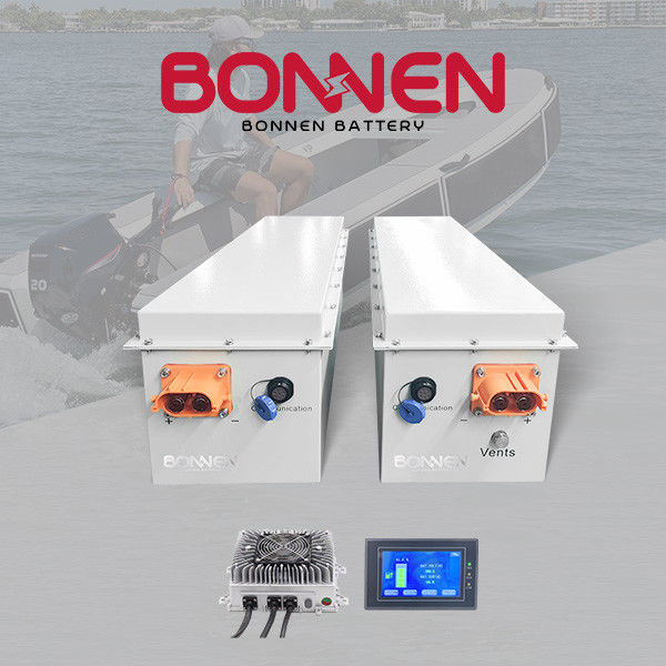 48V 100Ah Baterai Lithium Boat Baterai Lithium Ion Untuk Penggunaan Laut Untuk Kapal Perikanan Kapal layar
