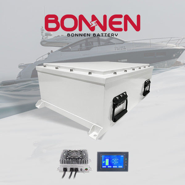 96V 100Ah Baterai Lithium Perahu 9.6kWh LiFePo4 Baterai Paket Untuk Motor Listrik Outboard Perahu
