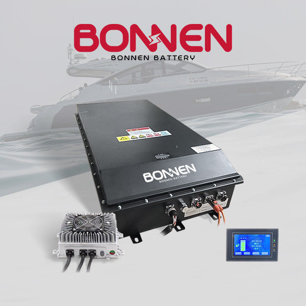 96V 300Ah Baterai Lithium Ion Laut Baterai Lithium Bms Untuk 20Kw Electric Outboard Yacht
