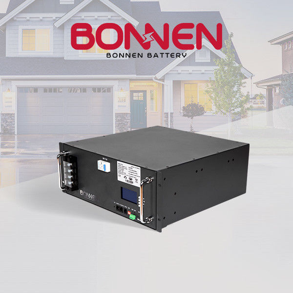 48V 100Ah Baterai Surya Rumah Backup Baterai Perumahan Backup Baterai Sistem Surya LiFePo4 Rak Baterai