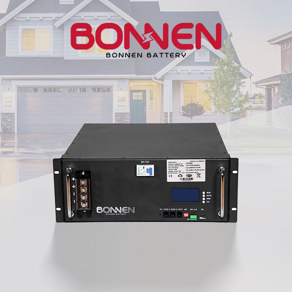 48V 100Ah Baterai Surya Rumah Backup Baterai Perumahan Backup Baterai Sistem Surya LiFePo4 Rak Baterai