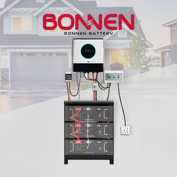 6000 Kali 48V 400Ah Lithium Baterai 19.2kWh LiFePo4 Rak Baterai Untuk penyimpanan energi rumah