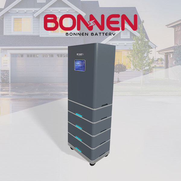 Seluruh Rumah Baterai Surya Cadangan Semua dalam Satu Sistem Baterai penyimpanan Tegangan Tinggi 15Kwh hingga 35Kwh