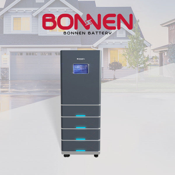 Seluruh Rumah Baterai Surya Cadangan Semua dalam Satu Sistem Baterai penyimpanan Tegangan Tinggi 15Kwh hingga 35Kwh