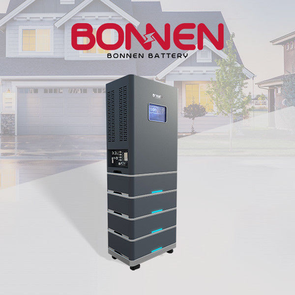 Seluruh Rumah Baterai Surya Cadangan Semua dalam Satu Sistem Baterai penyimpanan Tegangan Tinggi 15Kwh hingga 35Kwh