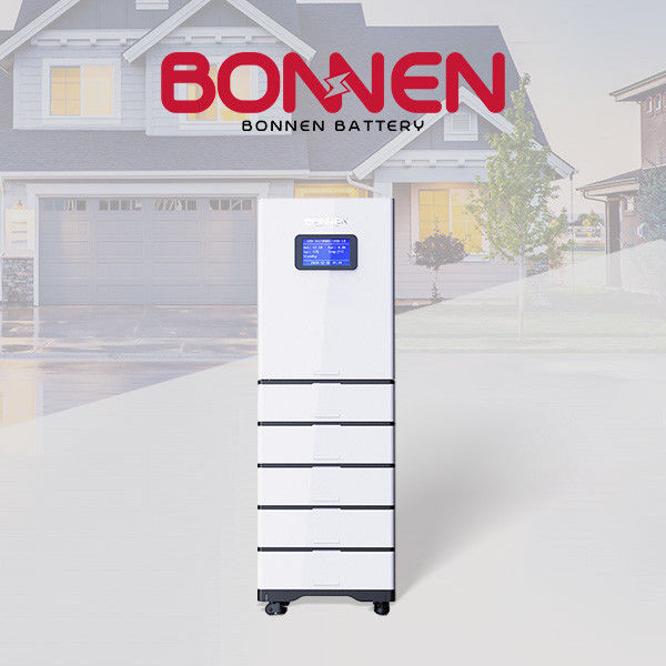 5Kwh sampai 15Kwh Baterai Surya Rumah Backup Baterai penyimpanan energi LiFePo4 untuk rumah tangga
