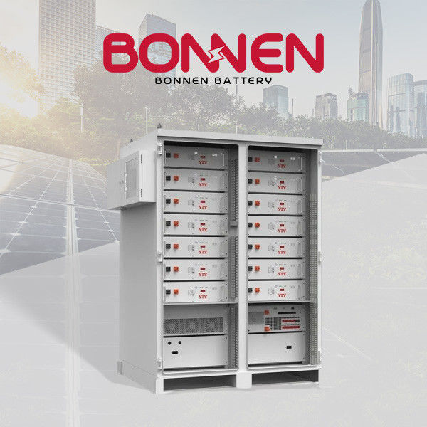 Sistem penyimpanan baterai komersial tegangan tinggi 100KW penyimpanan baterai surya Pv komersial