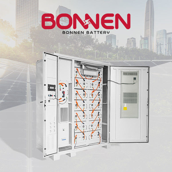 Sistem Baterai All In One ESS Lifepo4 Energi 100kWh hingga 500kWh BESS Solar LiFePo4