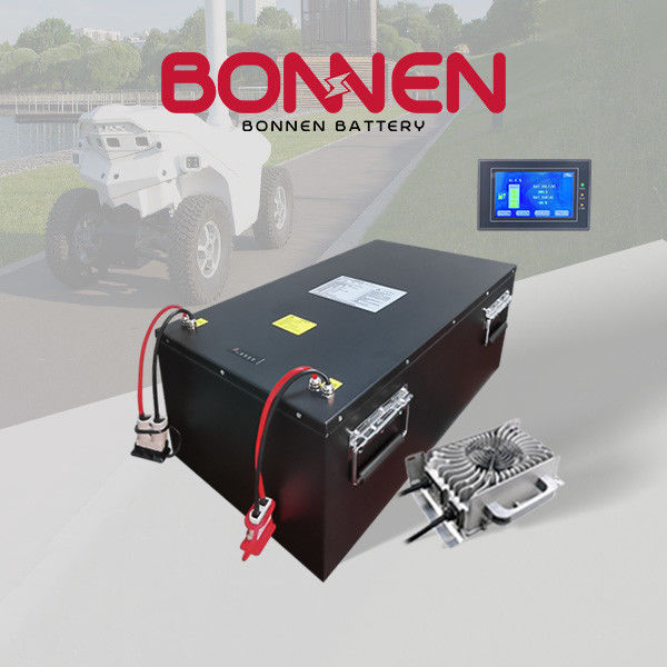 Baterai Lithium 120Ah 96v Baterai Lithium Golf Cart Baterai Untuk Kendaraan Wisata Berkecepatan Rendah