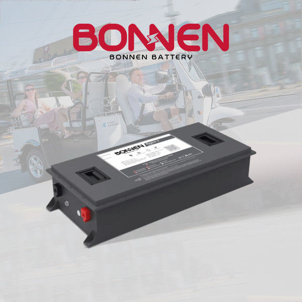 7.68kWh 72V 100Ah Lithium Baterai Lithium Baterai Paket 72v Untuk Kereta Golf Tegangan Tinggi