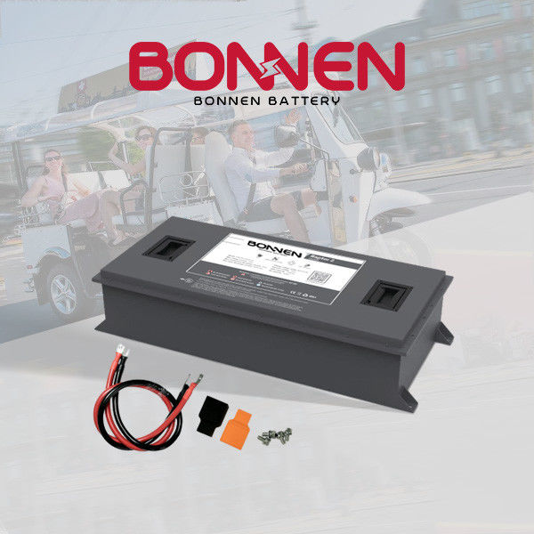 7.68kWh 72V 100Ah Lithium Baterai Lithium Baterai Paket 72v Untuk Kereta Golf Tegangan Tinggi
