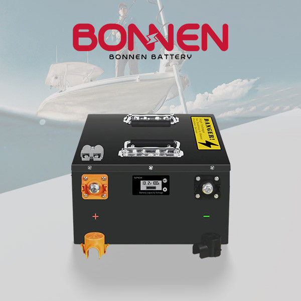 12v Trolling Motor Baterai, 12v 200ah Marine Lifepo4 Baterai Untuk Trolling Motors