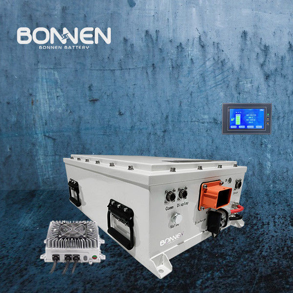 4000 Siklus Kehidupan 96V LiFePo4 Baterai Lithium Kapal dengan Bluetooth Opsional dan APP Ponsel