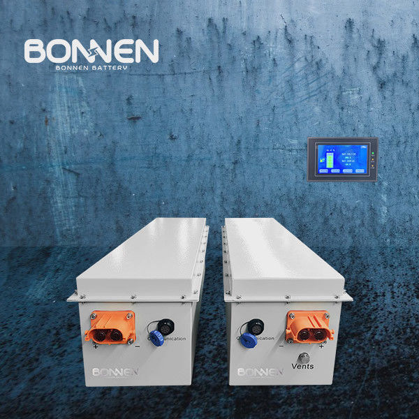 5Baterai Lithium Boat.12kWh dengan Remote LCD Monitoring / Sambungan Paralel, Baterai Motor Boat Listrik