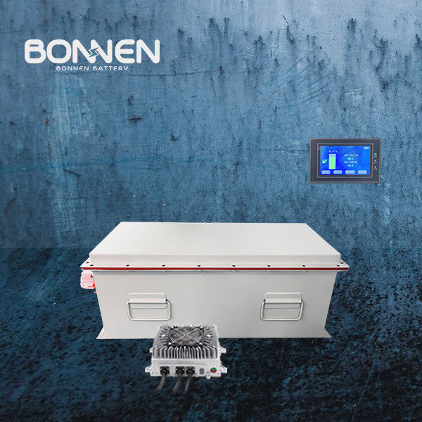 Baterai Litium Kapal Kompak / Ringan 48V 200Ah Baterai Litium Ion Dengan Pengisian Cepat dan Desain Rugged
