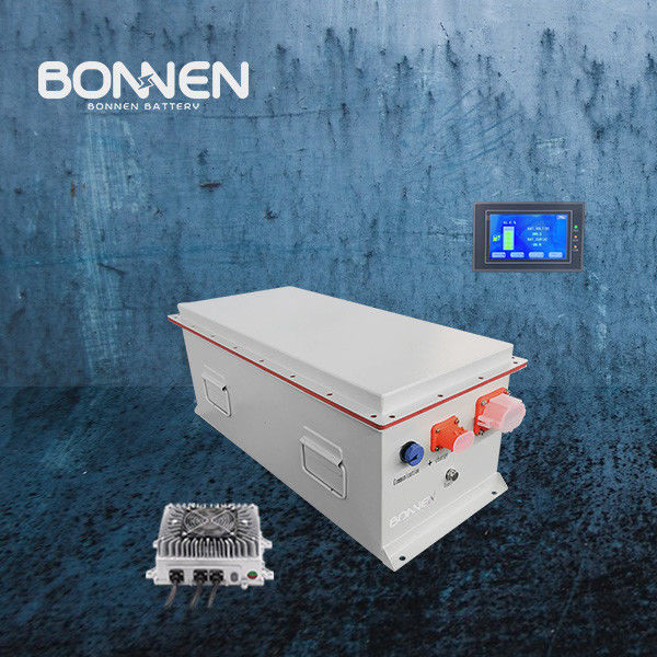 Baterai Litium Kapal Kompak / Ringan 48V 200Ah Baterai Litium Ion Dengan Pengisian Cepat dan Desain Rugged