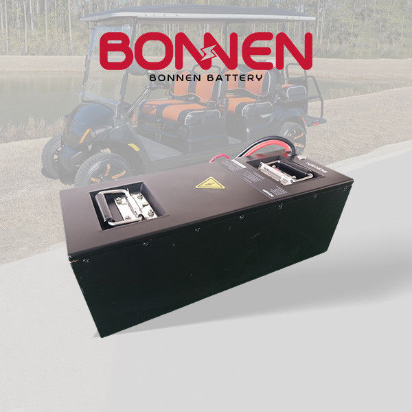 72V 80Ah NMC Lithium Baterai IP65 Water Dust Resistance untuk Golf Carts Motorcycle