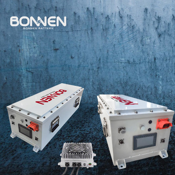 20KWH LiFePo4 Baterai Paket untuk Outboard Listrik, 96V 200Ah Baterai Lithium Perahu Laut